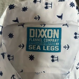 Dixxon Flannel Company- Sea legs button down small shirt
